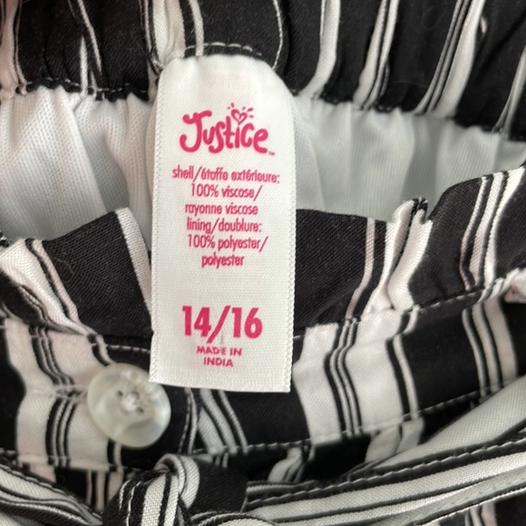 Justice Tween Hi Low Skirt Size 14/16 - Picture 3 of 5